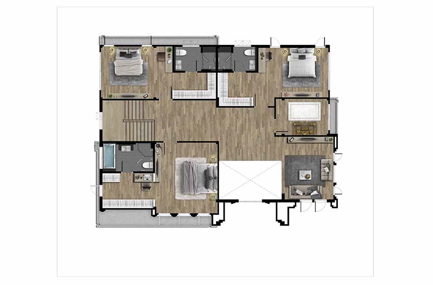 House with Shared Pool in Bangnatrad 